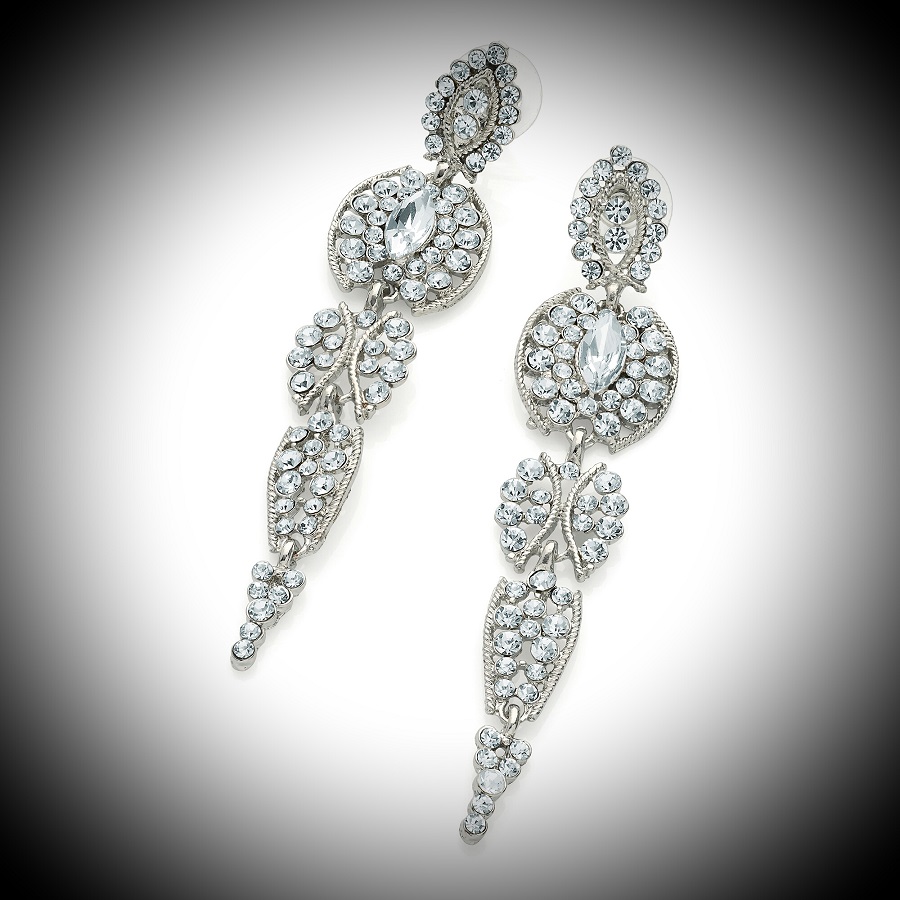 Diamante Crystal Earrings