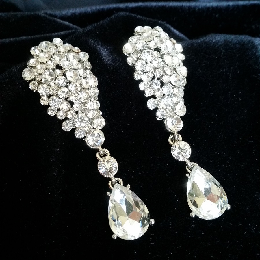 Diamante Bikini Competition Earrings